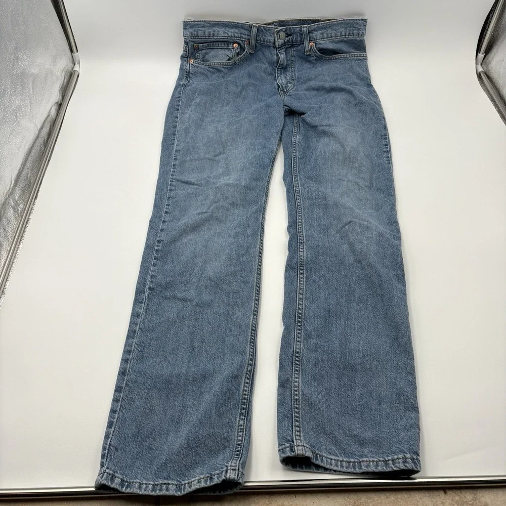 Levis 511 Slim Fit Jeans Mens 34x34 Blue Wash Cotton Stretch Denim Pants